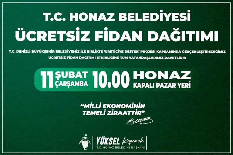 HONAZ BELEDİYESİ 