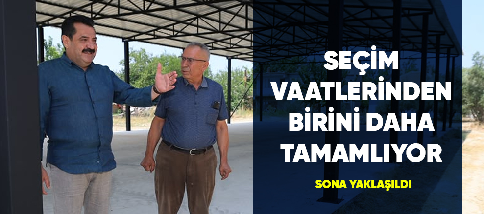 DEVELİ KAPALI PAZAR YERİNDE SONA YAKLAŞILDI