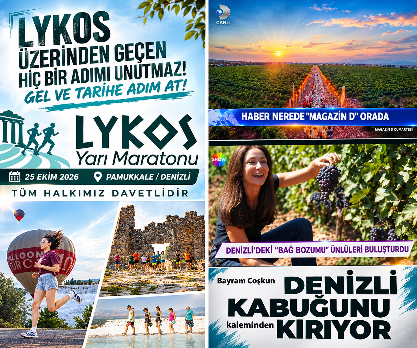 DENİZLİ KABUĞUNU KIRIYOR 