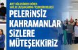 Pelerinsiz kahramanlar sizlere müteşekkiriz