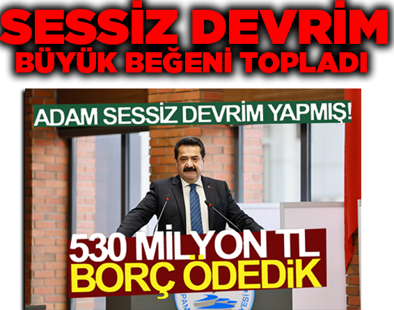 PAMUKKALE’DE 1 YILIN ÖZETİ; BORÇ ÖDEME, TASARRUF, HİZMET!