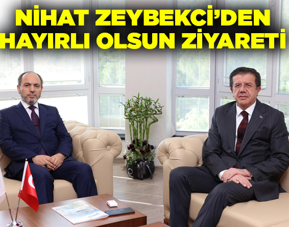Zeybekci’den Güngör’e hayırlı olsun ziyareti